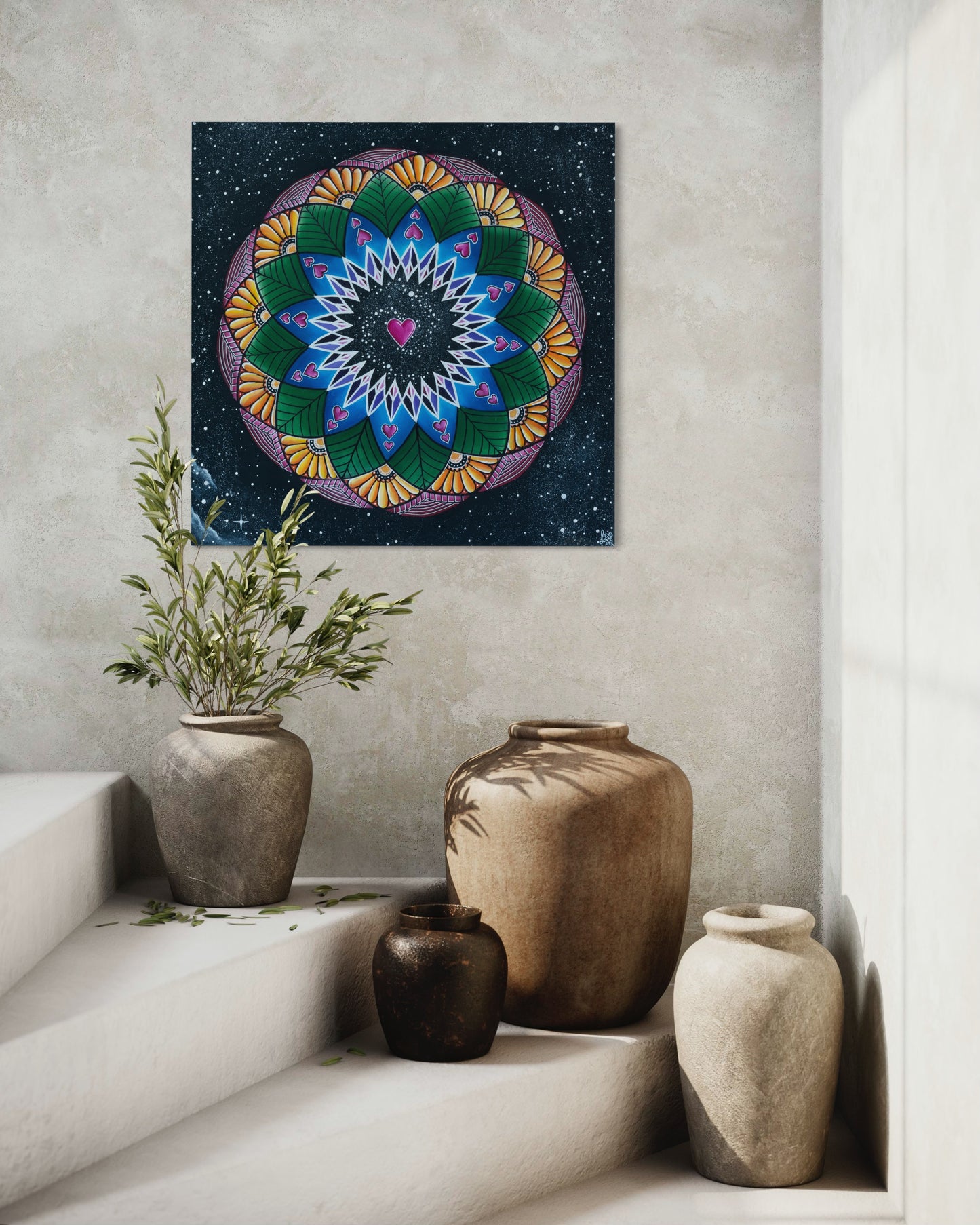 Original - Cosmic Love Mandala