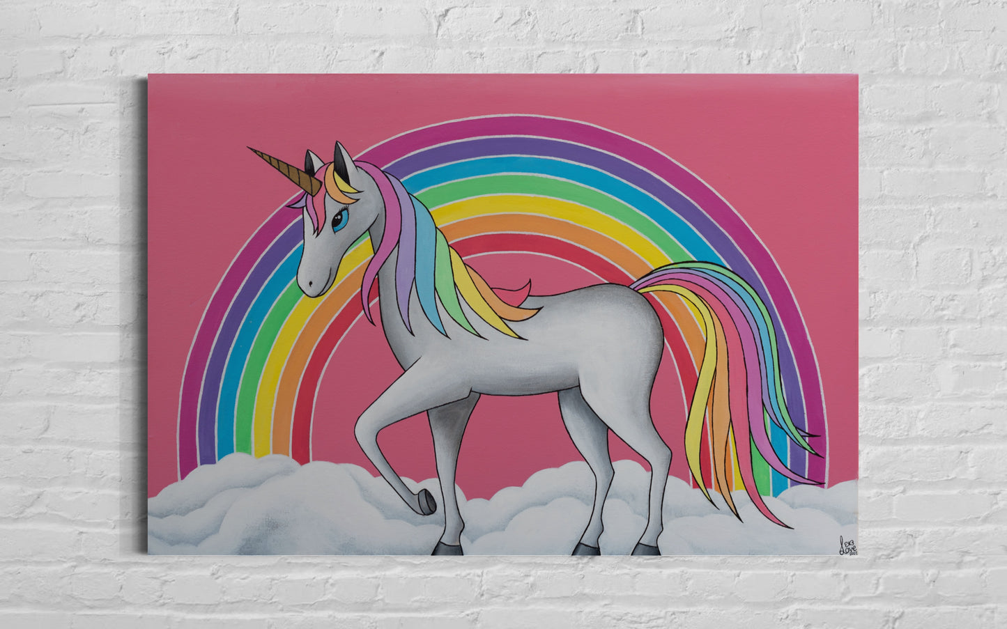 Rainbow Unicorn Fine Art Print