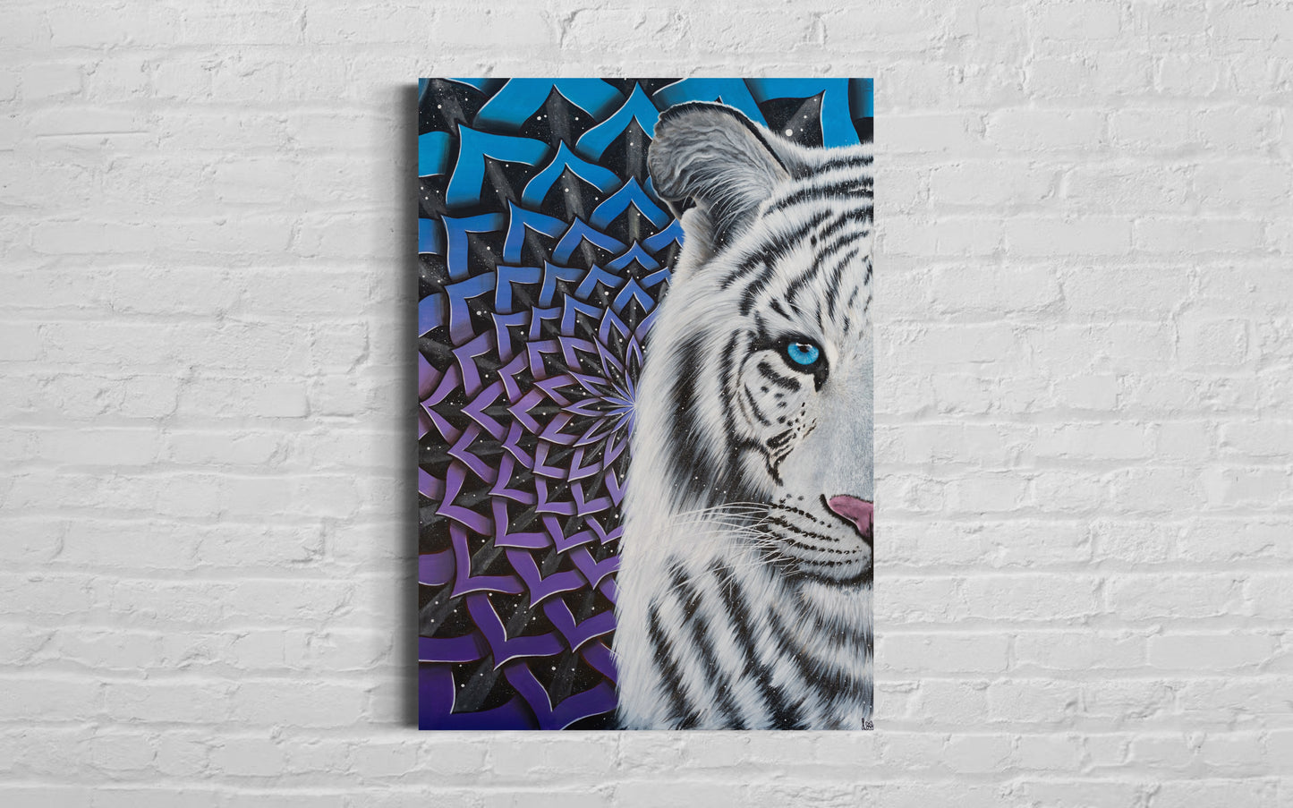 Limited Edition Prints - The Wise White Tiger 🤍