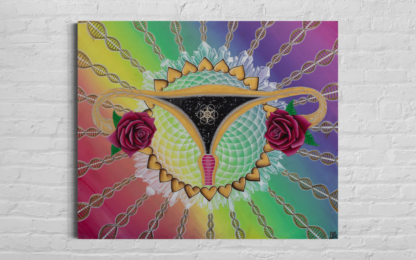 The Sacred Portal of the Yoni Fine Art Print