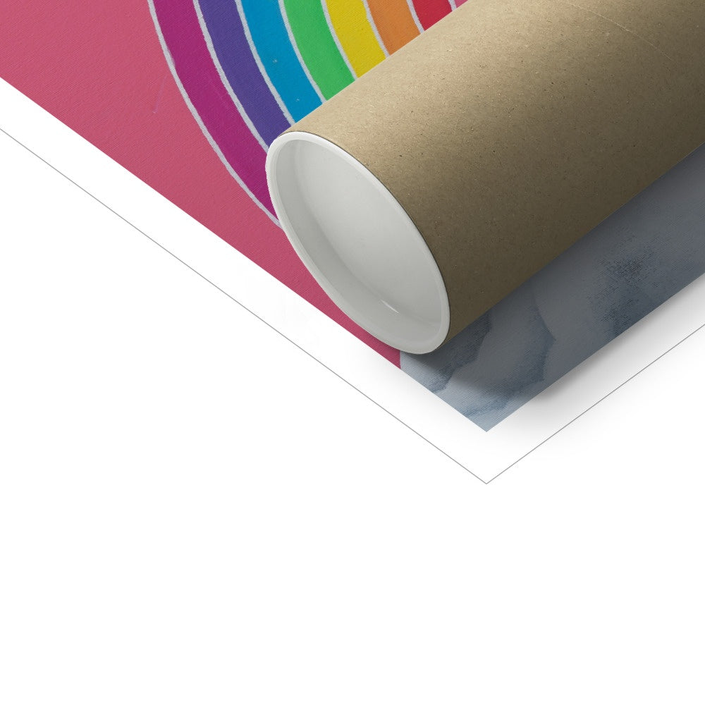 Rainbow Unicorn Fine Art Print