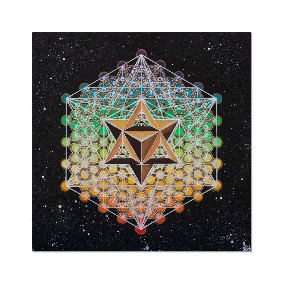 The Upgraded Merkaba - Fine Art Print