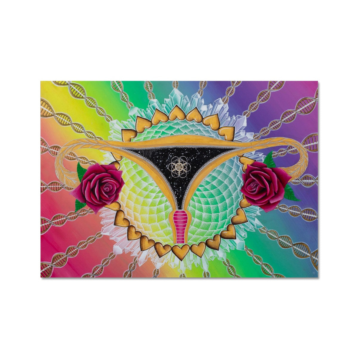 The Sacred Portal of the Yoni Fine Art Print
