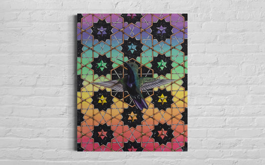 The Sacred Hummingbird Fine Art Print