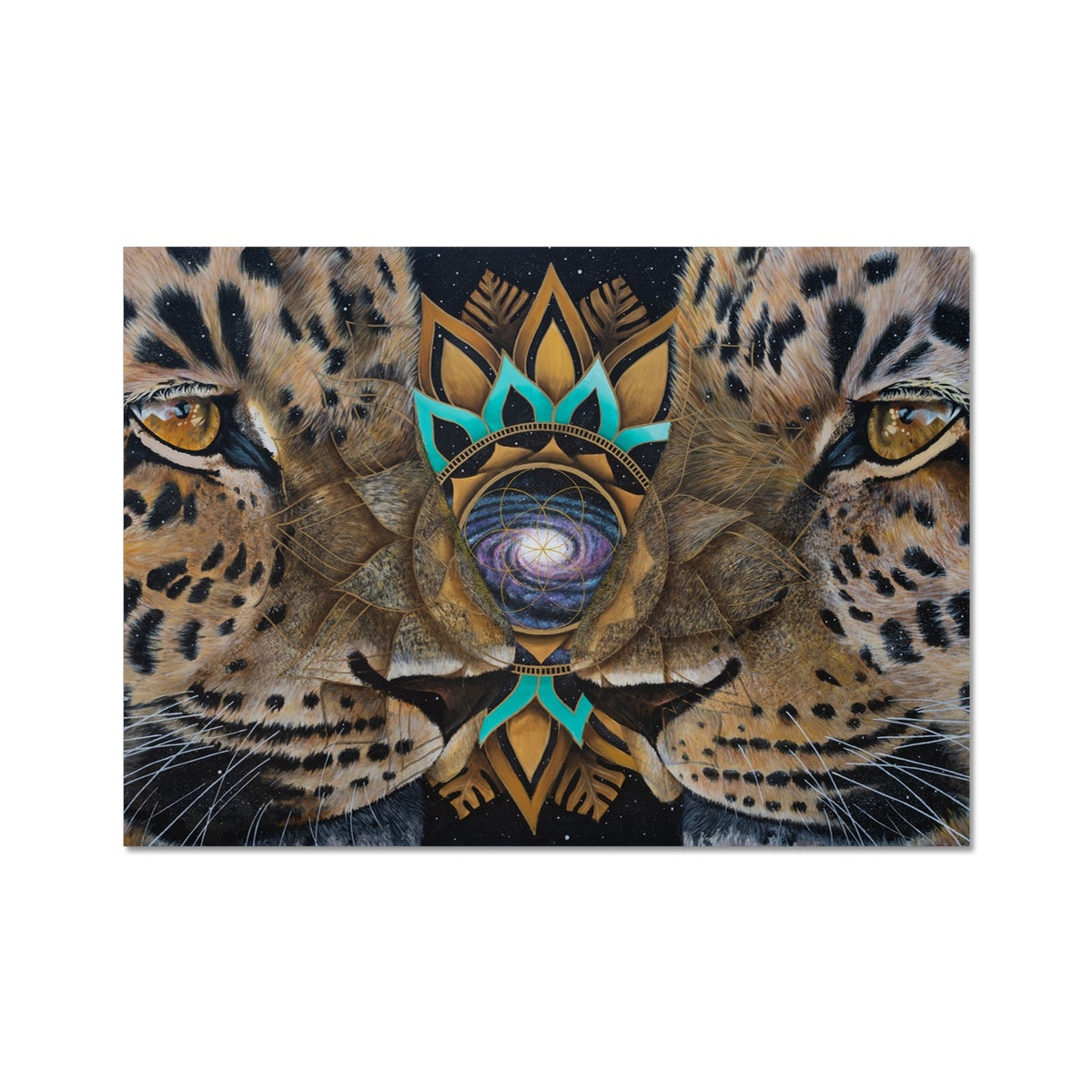 The Cosmic Leopards - Fine Art Print